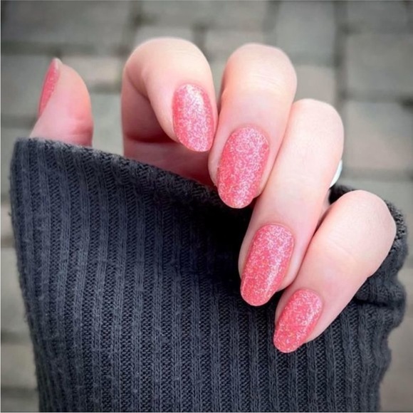 *Retired* Color Street: You’re Corally Invited | Orange Coral Glitter Summer - Picture 6 of 16